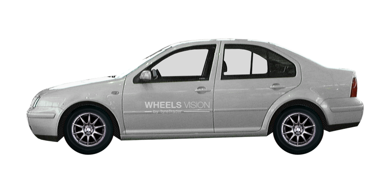 Wheel Racing Wheels H-158 for Volkswagen Bora Sedan
