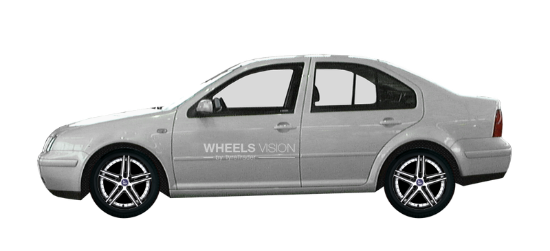 Диск YST X-1 на Volkswagen Bora Седан
