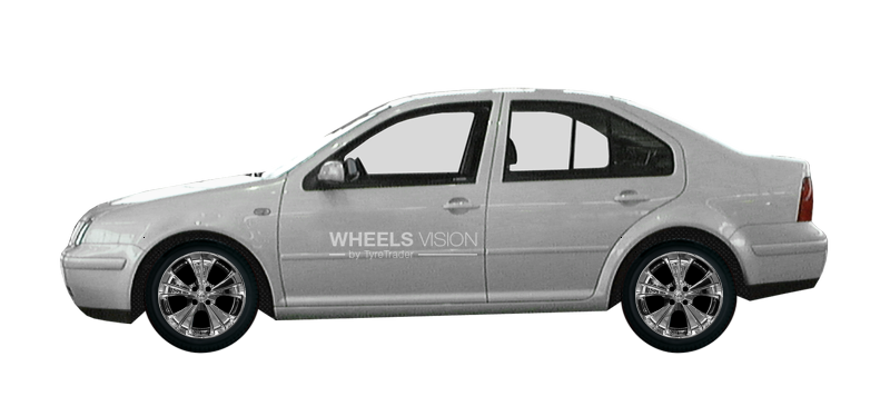 Диск Rial Ancona на Volkswagen Bora Седан