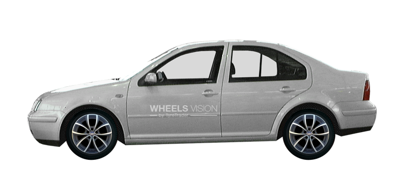 Диск MSW 27 на Volkswagen Bora Седан