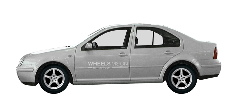 Диск Rial U1 на Volkswagen Bora Седан