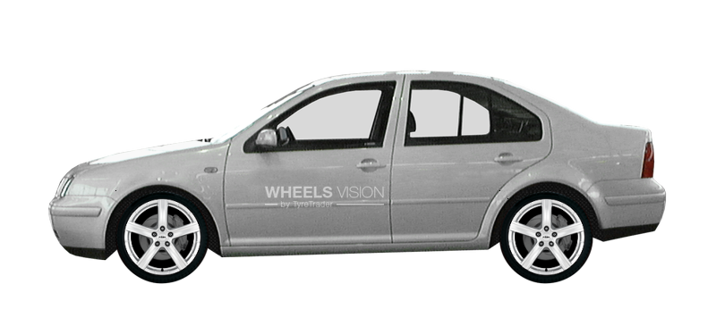 Диск Rial Quinto на Volkswagen Bora Седан