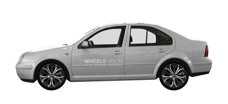 Wheel Barracuda Tzunamee for Volkswagen Bora Sedan