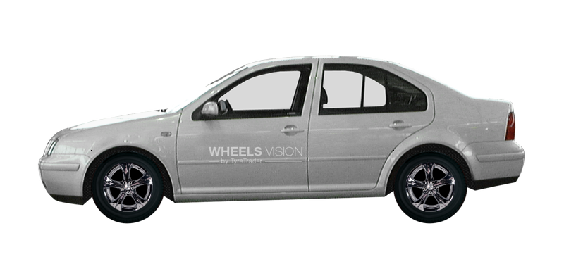 Диск Racing Wheels H-253 на Volkswagen Bora Седан