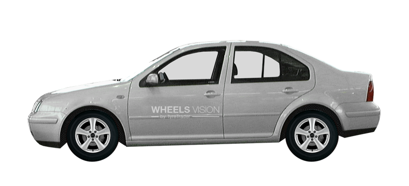 Wheel MSW 19 for Volkswagen Bora Sedan