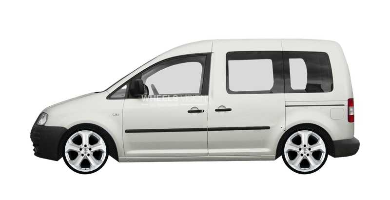 Wheel Autec Xenos for Volkswagen Caddy III Restayling