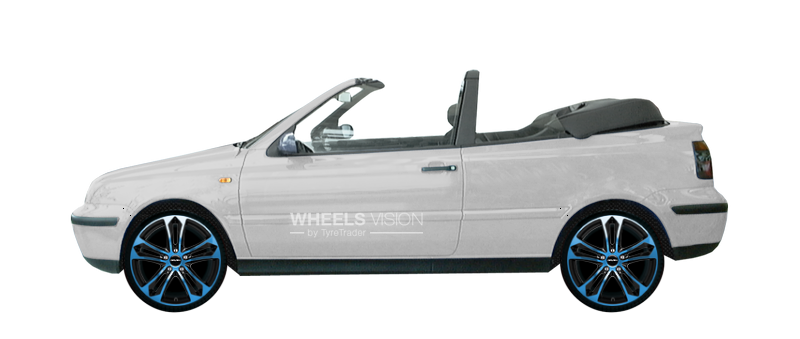 Wheel Carmani 5 for Volkswagen Golf III Kabriolet