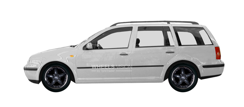 Диск Racing Wheels H-303 на Volkswagen Golf IV Универсал 5 дв.
