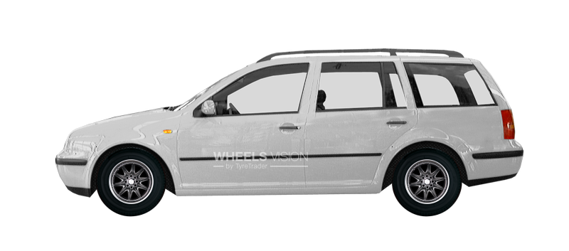 Wheel Racing Wheels H-105 for Volkswagen Golf IV Universal 5 dv.