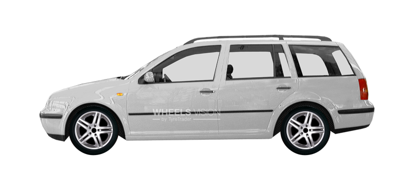 Диск Racing Wheels H-214 на Volkswagen Golf IV Универсал 5 дв.
