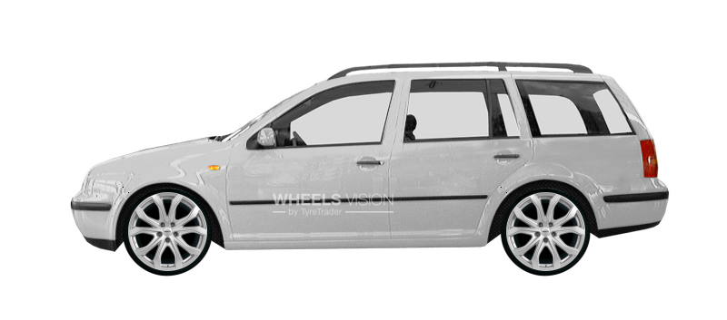 Диск Alutec W10 на Volkswagen Golf IV Универсал 5 дв.