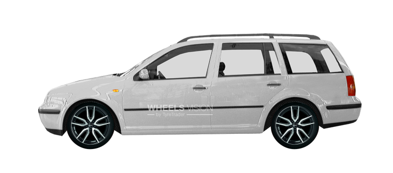Диск Rial Torino на Volkswagen Golf IV Универсал 5 дв.