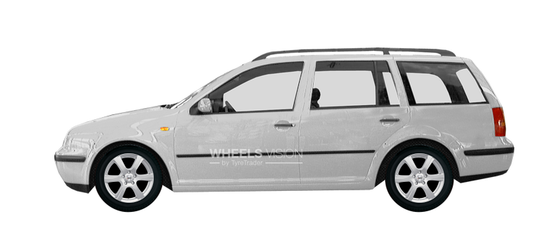 Диск Autec Polaric на Volkswagen Golf IV Универсал 5 дв.