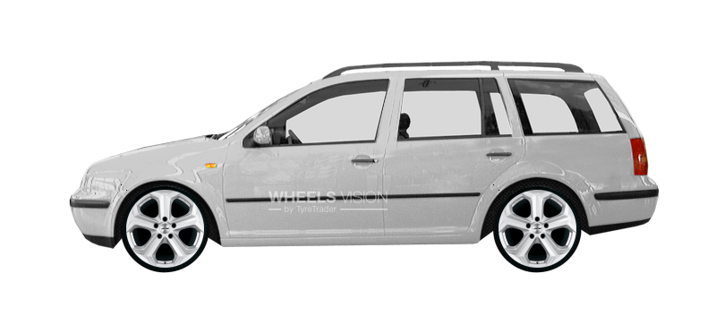 Диск Autec Xenos на Volkswagen Golf IV Универсал 5 дв.