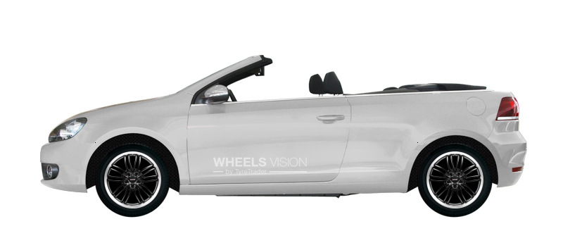 Wheel Alutec Black Sun for Volkswagen Golf VI Kabriolet