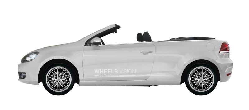 Wheel Rial Norano for Volkswagen Golf VI Kabriolet