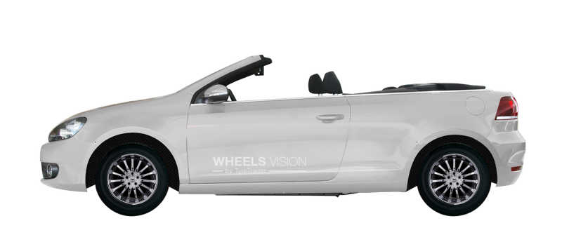 Диск Rial Sion на Volkswagen Golf VI Кабриолет