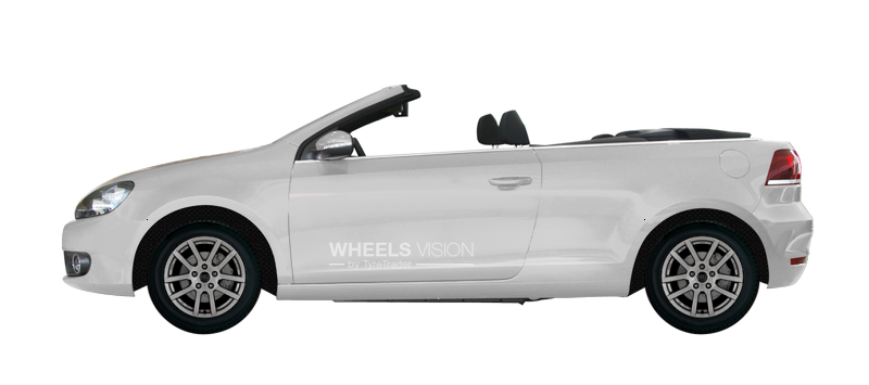 Wheel MSW 22 for Volkswagen Golf VI Kabriolet