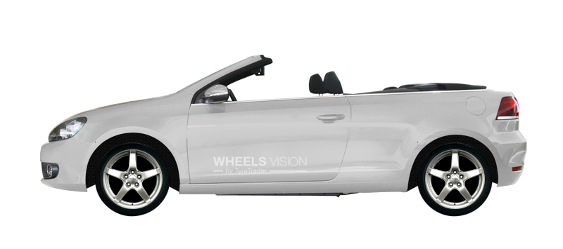 Wheel Anzio Drag for Volkswagen Golf VI Kabriolet