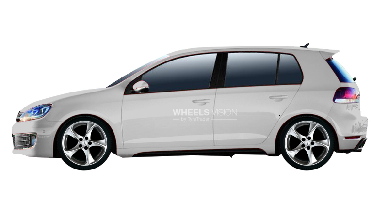 Wheel Rial Catania for Volkswagen Golf VI Hetchbek 5 dv.