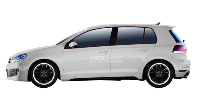Wheel Alutec Black Sun for Volkswagen Golf VI Hetchbek 5 dv.
