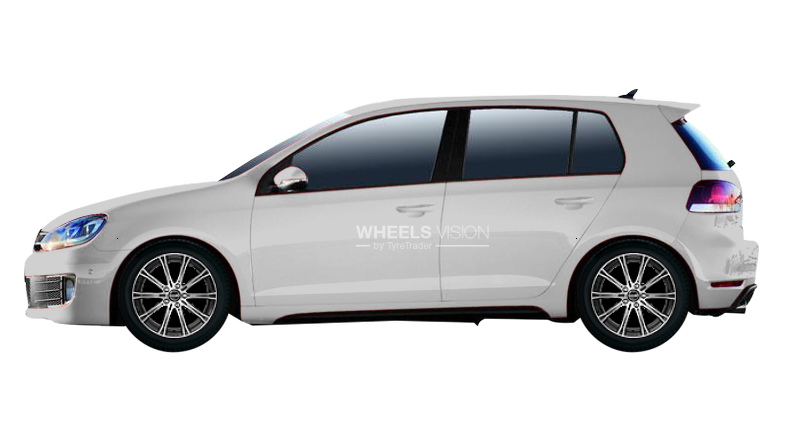 Wheel Borbet CW1 for Volkswagen Golf VI Hetchbek 5 dv.