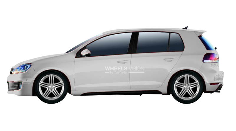 Wheel Wheelworld WH12 for Volkswagen Golf VI Hetchbek 5 dv.