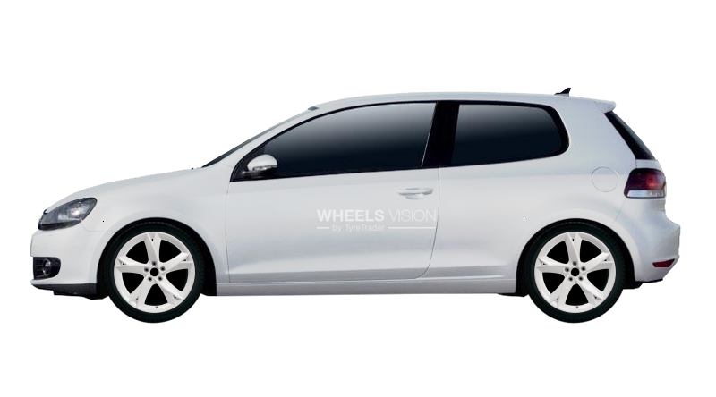 Wheel Replica Audi (A33) for Volkswagen Golf VI Hetchbek 3 dv.