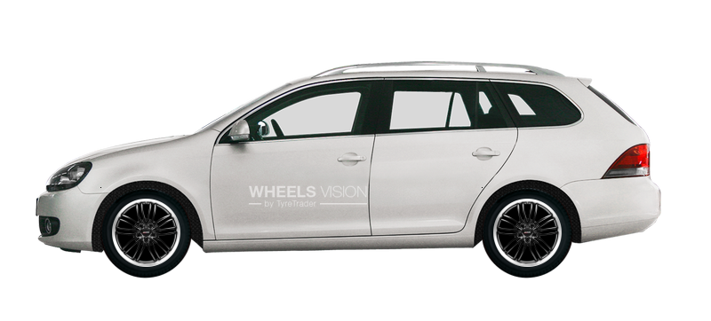 Wheel Alutec Black Sun for Volkswagen Golf VI Universal 5 dv.