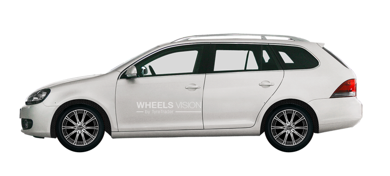 Wheel Borbet CW1 for Volkswagen Golf VI Universal 5 dv.