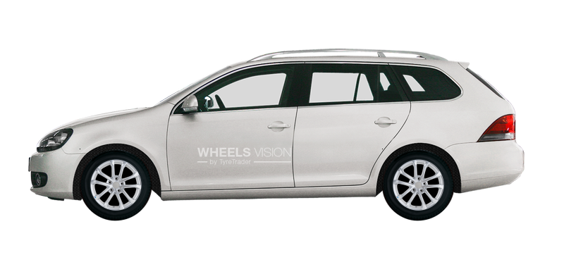 Wheel Replica Audi (A71) for Volkswagen Golf VI Universal 5 dv.