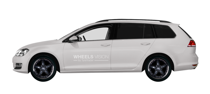 Wheel Racing Wheels H-303 for Volkswagen Golf VII Universal 5 dv.