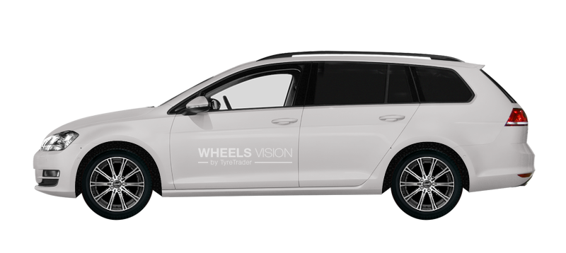Wheel Borbet CW1 for Volkswagen Golf VII Universal 5 dv.