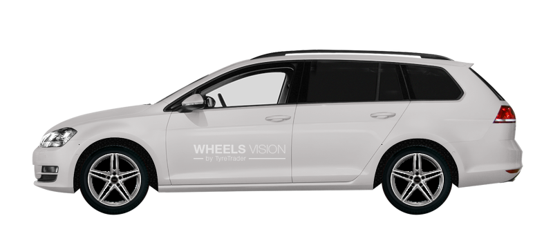 Wheel Borbet XRT for Volkswagen Golf VII Universal 5 dv.