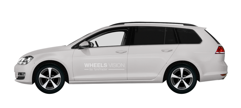 Wheel Borbet CC for Volkswagen Golf VII Universal 5 dv.