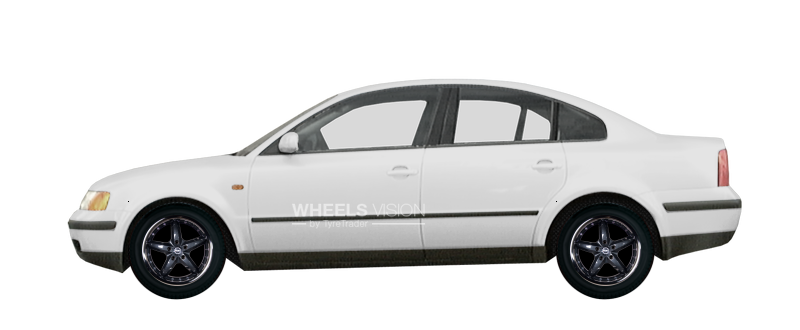 Wheel Racing Wheels H-303 for Volkswagen Passat B5 Restayling Sedan