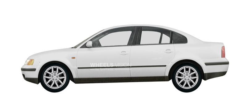 Wheel Dezent TE for Volkswagen Passat B5 Restayling Sedan