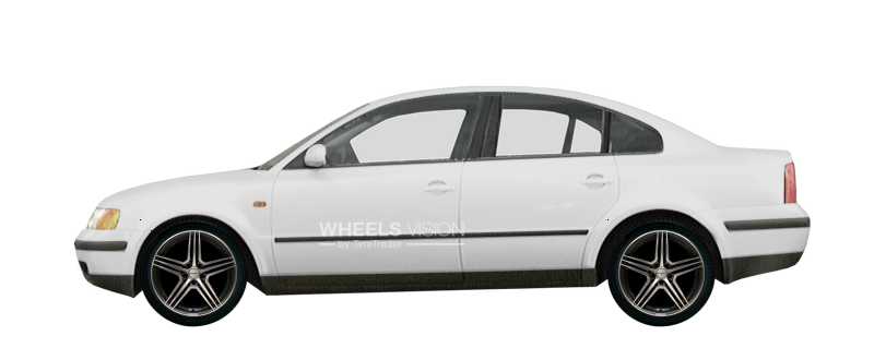 Wheel Tomason TN5 for Volkswagen Passat B5 Restayling Sedan