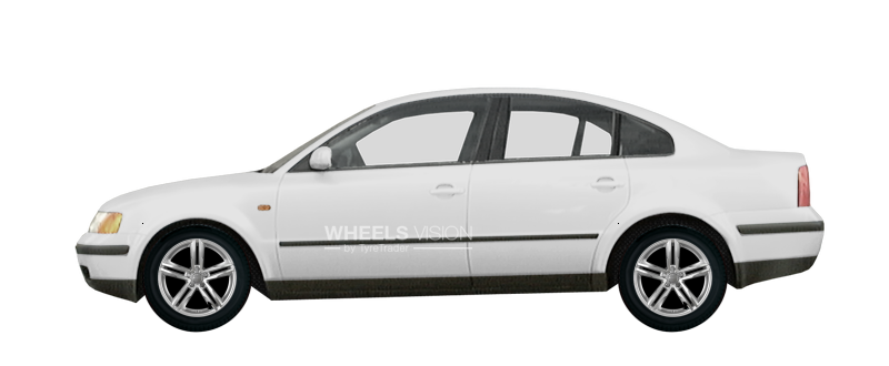 Диск Wheelworld WH11 на Volkswagen Passat B5 Рестайлинг Седан