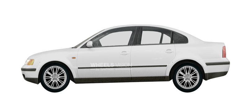 Диск Wheelworld WH18 на Volkswagen Passat B5 Рестайлинг Седан