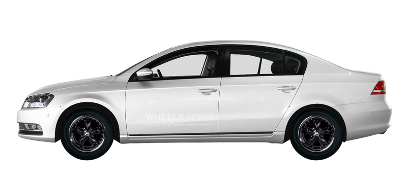 Wheel Racing Wheels H-302 for Volkswagen Passat B7 Sedan