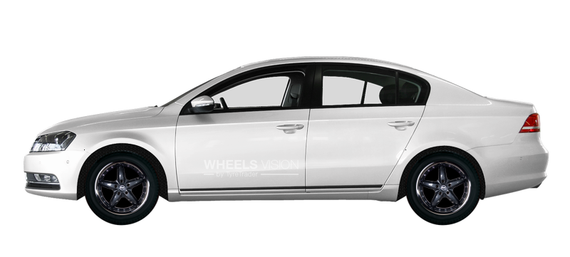 Wheel Racing Wheels H-303 for Volkswagen Passat B7 Sedan