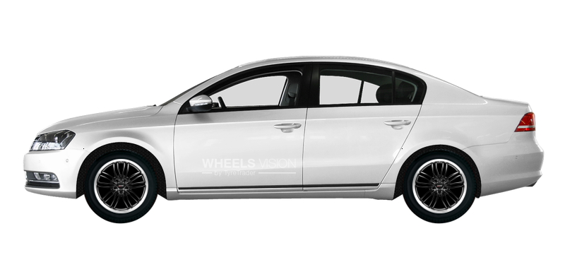Wheel Alutec Black Sun for Volkswagen Passat B7 Sedan