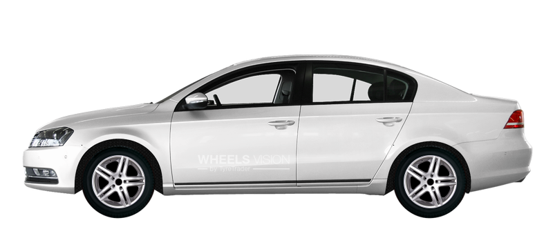 Wheel Racing Wheels H-214 for Volkswagen Passat B7 Sedan