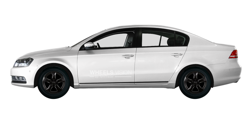 Диск Wheelworld WH22 на Volkswagen Passat B7 Седан