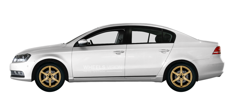 Wheel Enkei T6S for Volkswagen Passat B7 Sedan