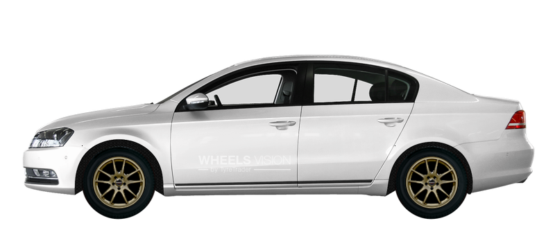 Wheel Borbet RS for Volkswagen Passat B7 Sedan