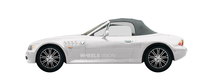 Диск Wheelworld WH23 на BMW Z3 Родстер