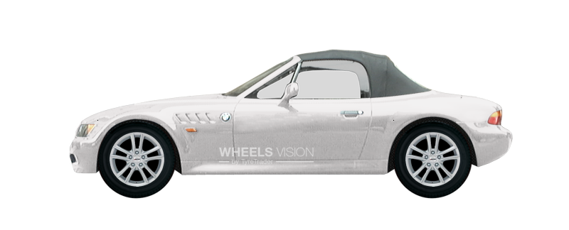 Диск Autec Yukon на BMW Z3 Родстер
