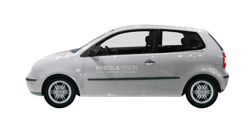 Wheel Kosei K1 Fine for Volkswagen Polo IV Restayling Hetchbek 3 dv.